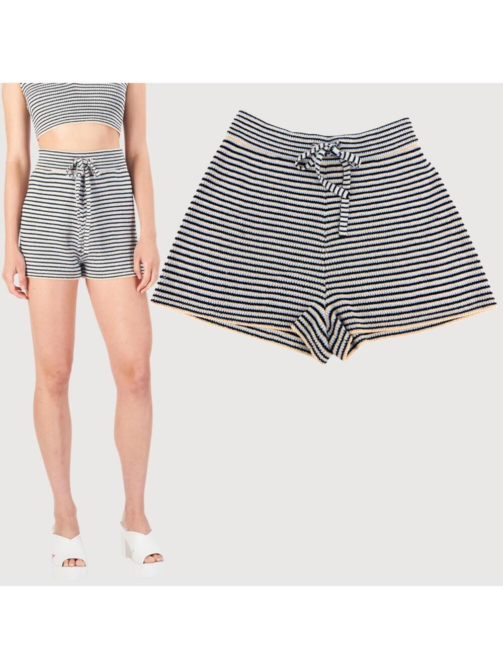 A.L.C. Billie Sweater Knit Shorts M